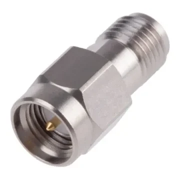 Radiall Straight 50O RF Adapter SMA Plug to SMA Socket 18GHz - R125704001 product image
