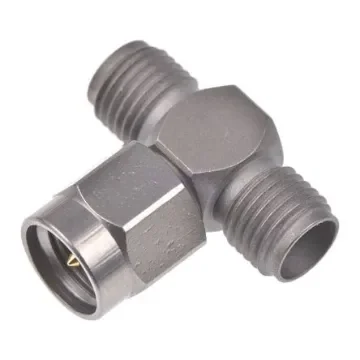 Radiall Tee 50O RF Adapter SMA Plug to SMA Socket 18GHz - R125780001 product image