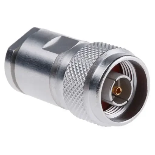 Radiall, Plug Cable Mount N Connector, 75O, Clamp Termination, Straight Body - R162017000W product image