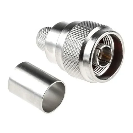 Radiall, Plug Cable Mount N Connector, 50O, Crimp Termination, Straight Body - R161088000W product image