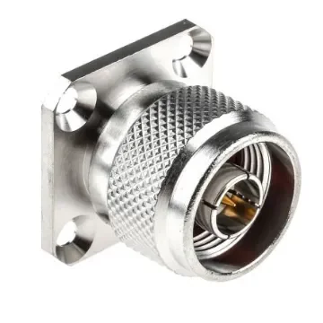 Radiall, Plug Panel Mount N Connector, 50O, Solder Termination, Straight Body - R161441000W product image