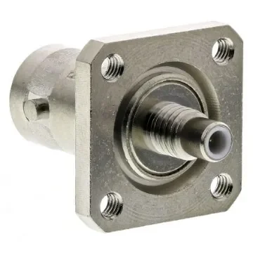 Radiall Straight 50O RF Adapter SMC Socket to BNC Plug 4GHz - R191120000 product image