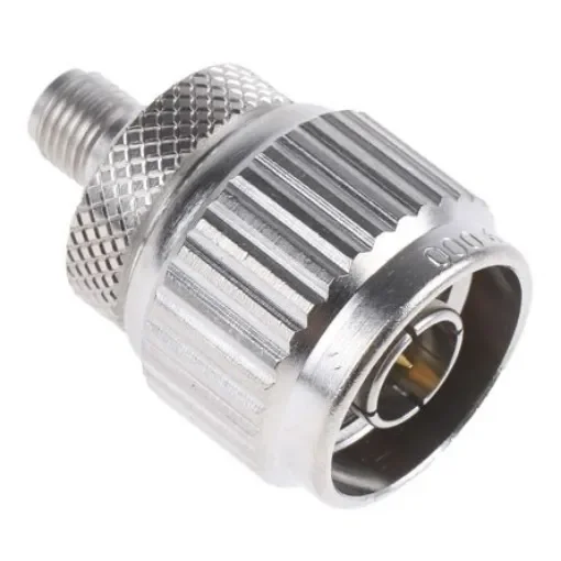 Radiall Straight 50O RF Adapter N Plug to SMA Socket 11GHz - R191329000 product image