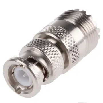 Radiall Straight 50O RF Adapter BNC Plug to UHF Socket 500MHz - R191445000 product image