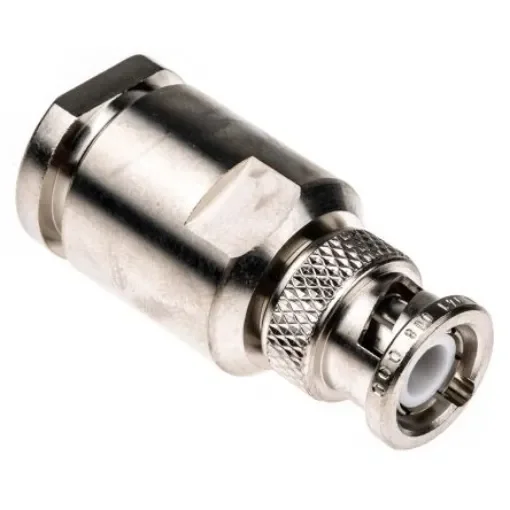 Radiall, Plug Cable Mount BNC Connector, 50O, Clamp Termination, Straight Body - R141018000W product image