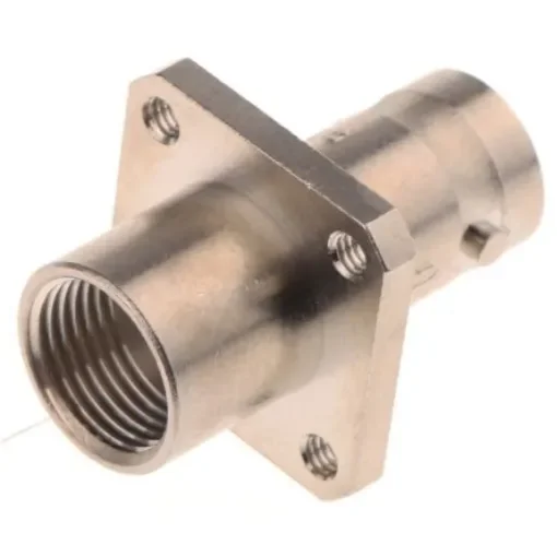 Radiall, Jack Flange Mount BNC Connector, 50O, Clamp Termination, Straight Body - R141257000W product image