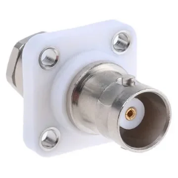 Radiall, Jack Flange Mount BNC Connector, 50O, Clamp Termination, Straight Body - R141277000 product image