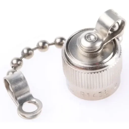 Radiall RF Connector Dust Cap for TNC Type Connector Male  Cord Included - R143812000 product image