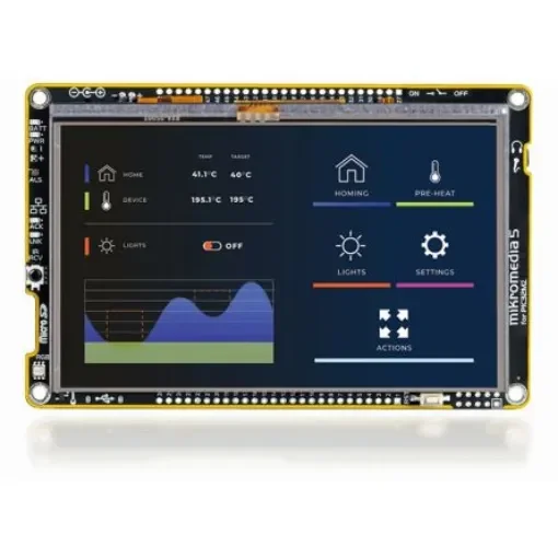MikroElektronika MIKROE-6162 TFT LCD Module / Touch Screen, 5in, 800 x 480pixels product image