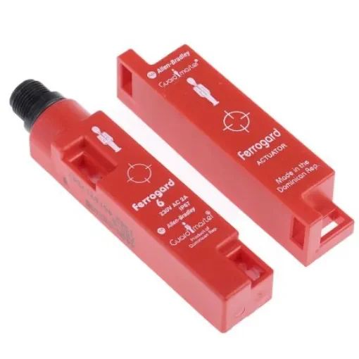 Allen Bradley Guardmaster 440N Series Magnetic Non-Contact Safety Switch, 250V ac, ABS Housing, NC, 4-Pin Micro QD - 440N-G02095 product image