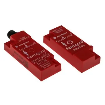 Allen Bradley Guardmaster 440N Series Magnetic Non-Contact Safety Switch, 24V dc, Plastic Housing, NC, 4-Pin Micro QD - 440N-G02094 product image