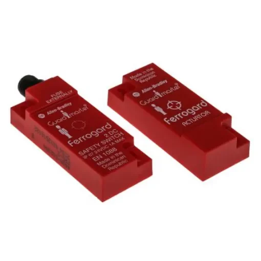 Allen Bradley Guardmaster 440N Series Magnetic Non-Contact Safety Switch, 24V dc, Plastic Housing, NC, 4-Pin Micro QD - 440N-G02094 product image