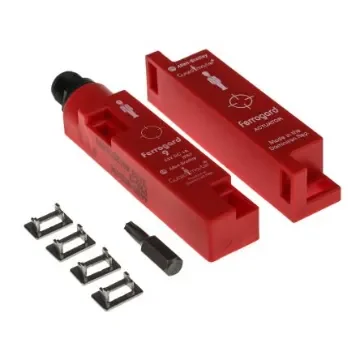 Allen Bradley Guardmaster 440N Series Magnetic Non-Contact Safety Switch, 24V dc, Plastic Housing, NC, 4-Pin Micro QD - 440N-G02096 product image