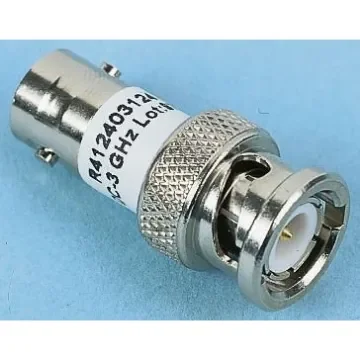 Radiall 50O RF Attenuator Straight BNC Connector BNC Plug to BNC Socket 3dB, Operating Frequency 3GHz - R412403124 product image