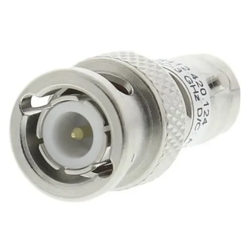 Radiall 50O RF Attenuator Straight BNC Connector BNC Plug to BNC Socket 20dB, Operating Frequency 3GHz - R412420124 product image