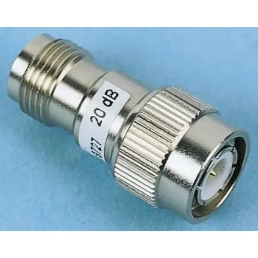 Radiall 50O RF Attenuator Straight TNC Connector TNC Plug to TNC Socket 3dB, Operating Frequency 3GHz - R412503124 product image