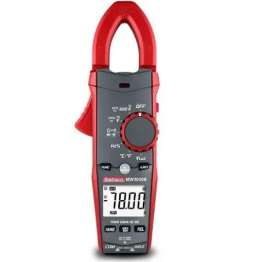 Sefram MW3036B Clamp Meters, 600A dc, Max Current 600A ac CAT III 1000 V V, CAT IV 600V V product image