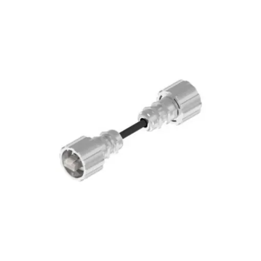 CONEC17 -101, 2m Cat5e, Black RJ45 to Male RJ45 Male, STP Shielded, Terminated - 17-101204 product image