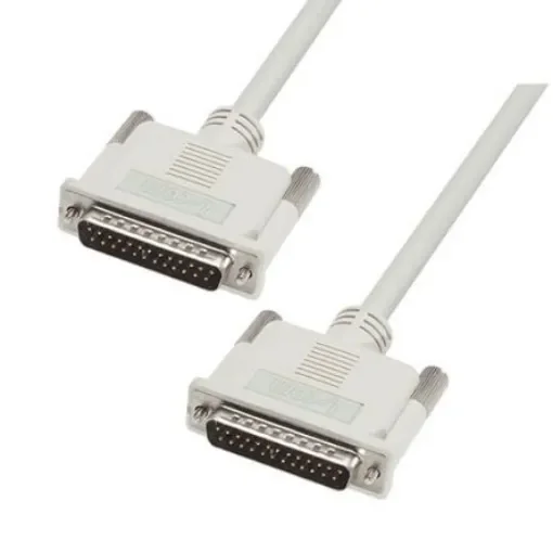 L-Com Male 25 Pin D-sub to Male 25 Pin D-sub Cable assembly, 10ft PVC - CS2N25MM-10 product image