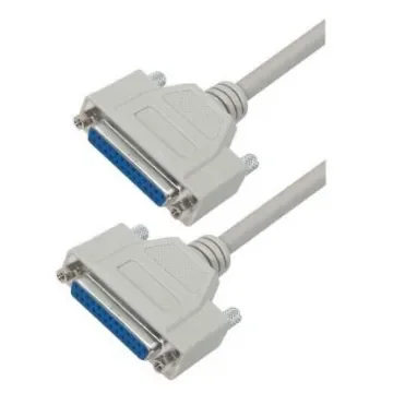L-Com Female D-Sub to Female D-Sub Cable assembly, 25ft PVC - CSMN25FF-25 product image