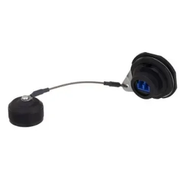 L-Com Blue Dust Cap for use with Fibre Optic - RLRJ121LC02B product image