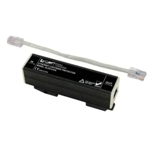 L-Com Surge Protector, DIN Rail Mount - ELPD-CAT6 product image