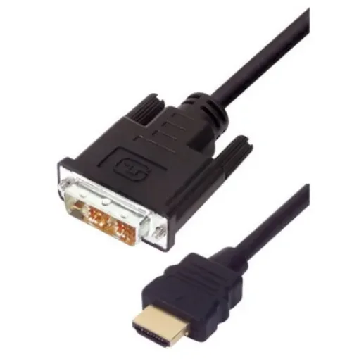 L-ComHD-DVI series, 2m Male HDMI to Male DVI - HD-DVI-MM-2 product image
