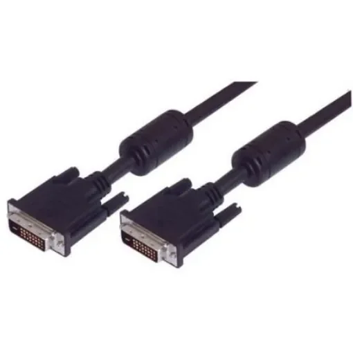 L-Com, Male DVI to Male DVI  Cable, 10ftBlack sheathAluminium Foil, Braid shielding - CTLDVIDMMLZ-10 product image
