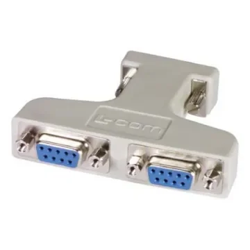 L-Com D Sub Adapter Male 9 Way D-Sub to Female 9 Way D-Sub - ADPT-DB9Y product image