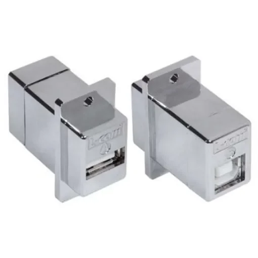 L-Com Straight, Panel Mount, Plug- Single Port Type Type A, Type B USB Connector - AL-ECF504-AB product image