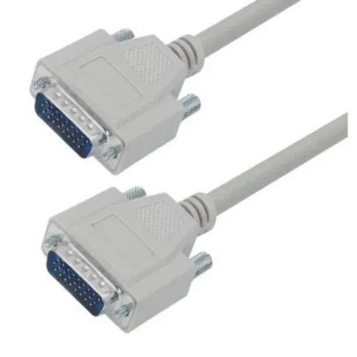 L-Com Male D-Sub to Male 15 Pin D-sub Cable assembly, 10ft PVC - CHD26MM-10 product image