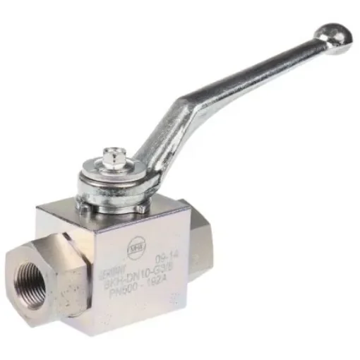 RS PRO Zinc Passivated Steel Hydraulic Ball Valve G 3/8 - 2975833 product image