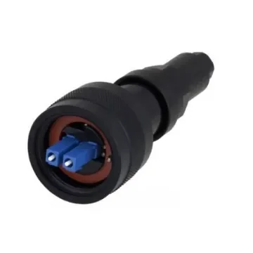 L-Com Blue Dust Cap for use with Fibre Optic - RLRB121LP02B product image