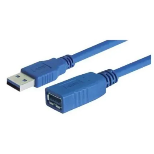 L-Com USB 3.0, Male USB to Female USB A, 500mm - CAU3AX-05M product image
