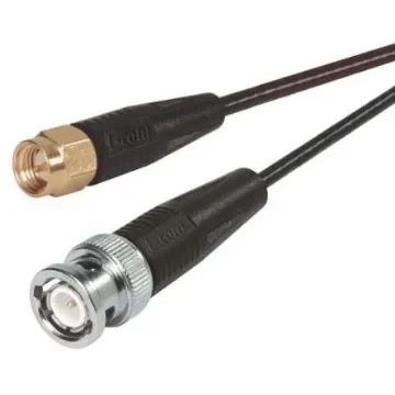 L-Com CC174 Series Male SMA to Male BNC, 5ft, RG174 Coaxial, Terminated50 ohms - CC174SB-5 product image