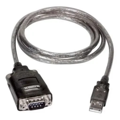 L-Com USB 2.0, Male USB A to Male DB9, 1.1m - UMC-201 product image