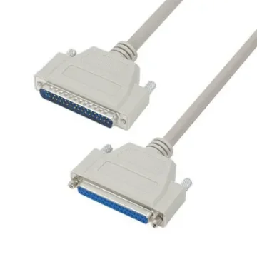 L-Com Male D-Sub to Female D-Sub Cable assembly, 5ft PVC - CRMN37MF-5 product image