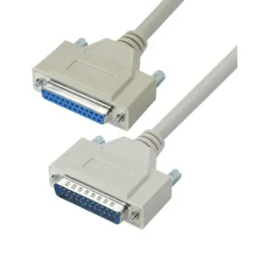 L-Com Male D-Sub to Female 15 Pin D-sub Cable assembly, 10ft PVC - CRMN25MF-10 product image