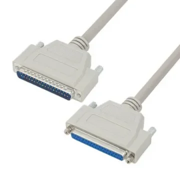 L-Com Male D-Sub to Female 37 Pin D-sub Cable assembly, 10ft PVC - CSMN37MF-10 product image