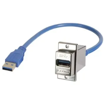 L-Com USB 3.0, Male USB to Male USB A, 500mm - ECF504-30-05AAS product image