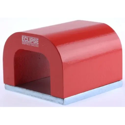 Eclipse U Shape Horseshoe Magnet 79.4mm Aluminium Alloy, 47kg Pull - 818 product image