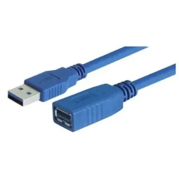 L-Com USB 3.0, Male USB to Female USB A, 300mm - CAU3AX-03M product image