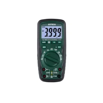 Extech EX505A Handheld LCD Multimeter, True RMS, 10A ac Max, 10A dc Max, 1000V ac Max product image