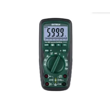Extech EX520A Handheld LCD Multimeter, True RMS, 10A ac Max, 10A dc Max, 1000V ac Max product image