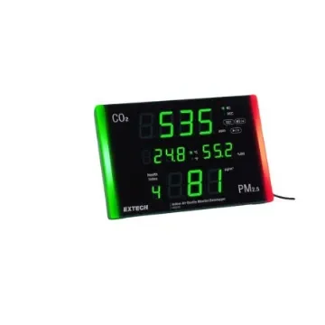 Extech IAQ320 Data Logging Air Quality Meter for Humidity, PM 2.5, Temperature, +60°C Max product image