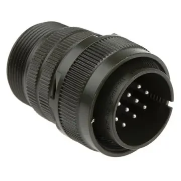 Amphenol Industrial, MS3106A, Copper Alloy 14 Way Cable Mount MIL Spec Circular Connector, Pin Contacts,Shell Size 20, - MS3106A-20-27P product image