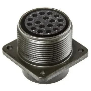 Amphenol Industrial, MS3102A, Copper Alloy 17 Way Box Mount MIL Spec Circular Connector Receptacle, Socket - MS3102A-20-29S product image