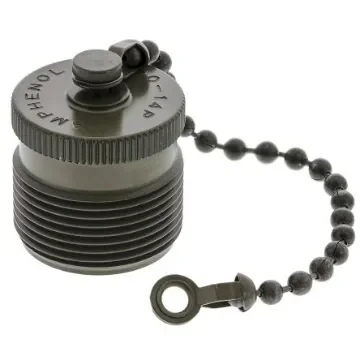 Amphenol Industrial 97 MIL-DTL-5015 Socket Dust Cap, Shell Size 20 IP66 Rated, with Olive Drab Cadmium Finish, Aluminium - 97-60-20P product image