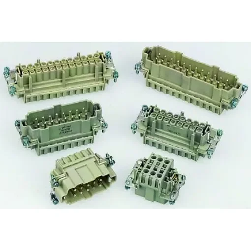 EPIC Heavy Duty Power Connector Insert, 16A, Male, H-BE Series, 24 Contacts - 10400300 product image