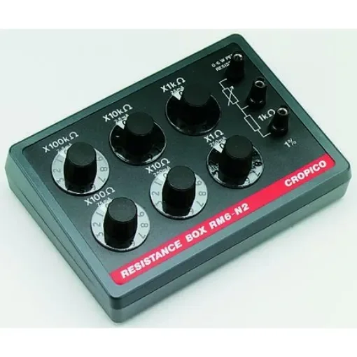 Cropico Resistance Decade Box, Resistance Resolution 1O, Absolute Maximum Resistance Measurement 100kO - RM6-N2 product image